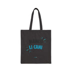 Tote Bag in Cotone "Mancu Li Cani"