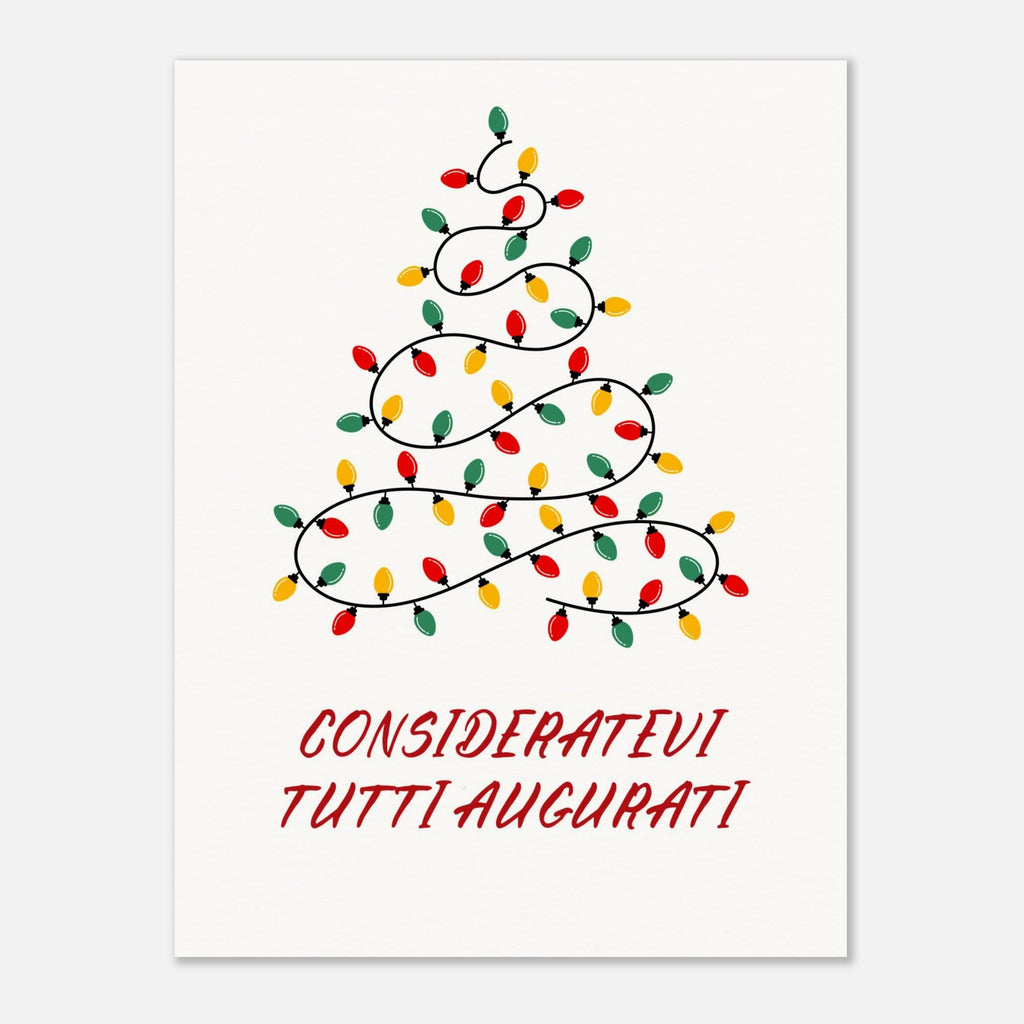 Poster Natalizio "Consideratevi Tutti Augurati"