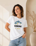 Maglietta Ironica Dialetto Calabrese "Buongiorno U Cazzu" - T-shirt Divertente Regalo Simpatico Uomo Donna