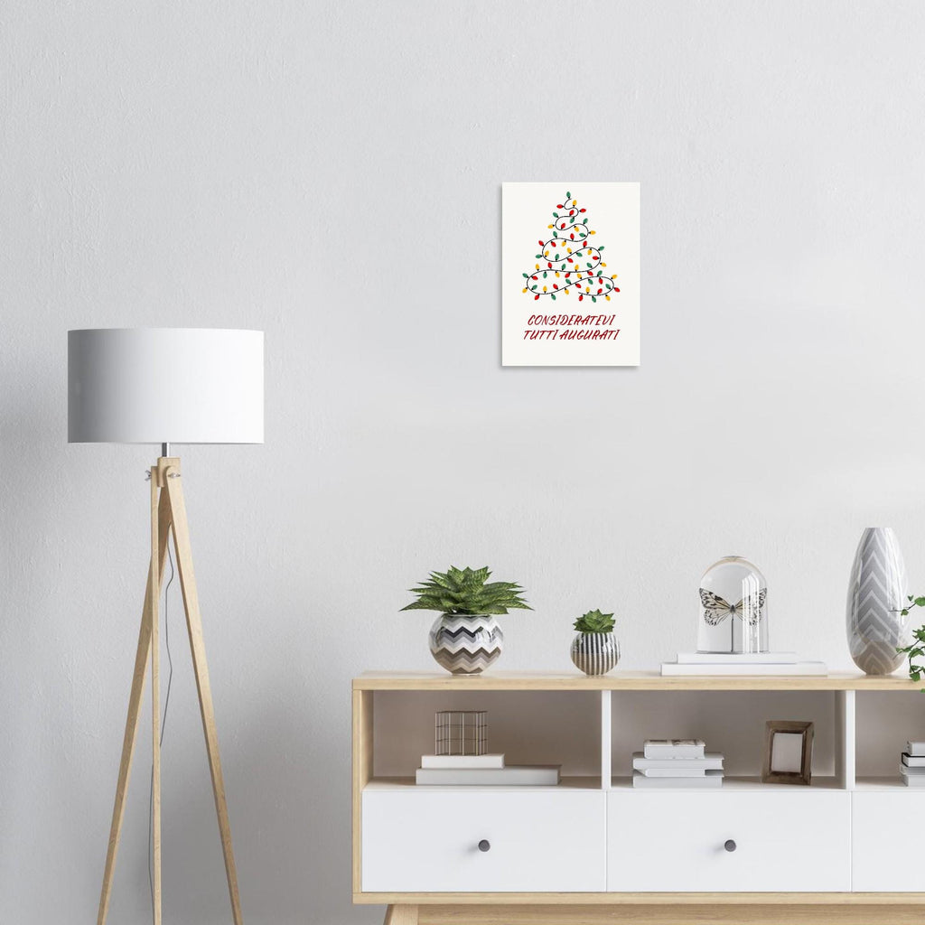 Poster Natalizio "Consideratevi Tutti Augurati"