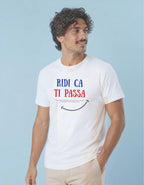T-Shirt "Ridi Ca Ti Passa" - Maglietta Ironica Filosofia Calabrese