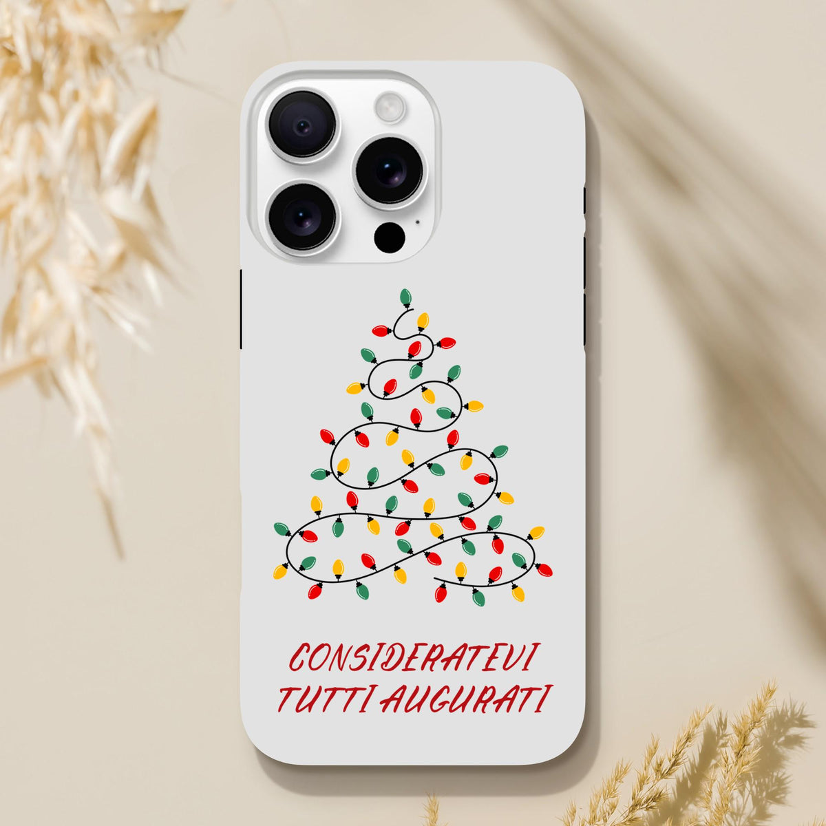 Cover Natale Consideratevi Tutti Augurati IPHONE